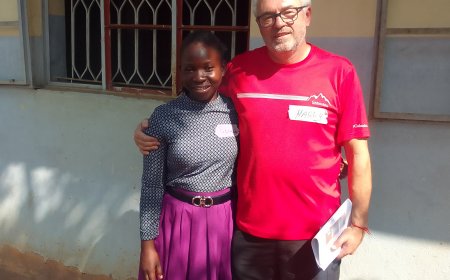 Peace corps, GLOW Train Girls Students in Lira