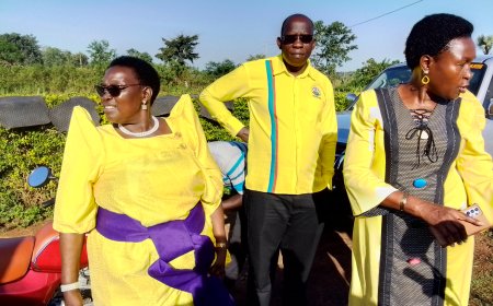 NRM candidate Jane Rose Adongo arrives for Normination