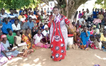Dokolo Decides: Independent Dr. Akullo Obot Cautions Electorates against Vote Bribery as she finishes her day two rally