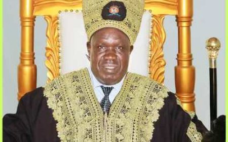 Kumam cultural leader his highnesses  Otaya asks government to construct Kumam Royal palace