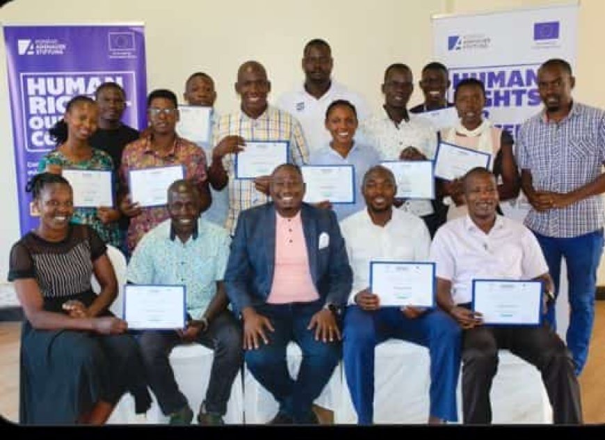 Mbale City: 15 Journalists gets to next level, awarded certificates