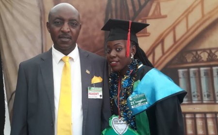 Fresh Kampala University Graduate, Sharon Muneza  Narrates how she was Inspired by her own Father to go for Journalism course