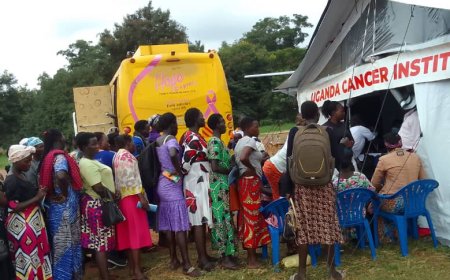 Massive turn up at Lira Referral Hospital as Dr.Aceng Holds Women medical camp