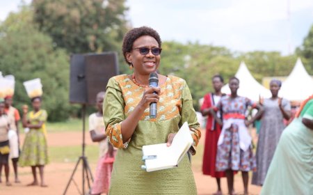 Minister Aceng  Commends Mothers for prioritizing Health , Urges Men to Follow the Path