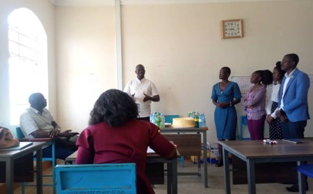 Learning never stops,Lira city West ARCC motivates his Lira university Comrades