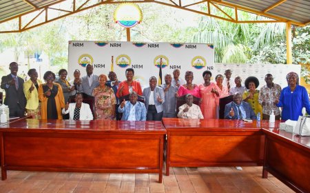 S.G NRM Todwong meets  Lango, Busoga MPs a head of Moblisation Tour