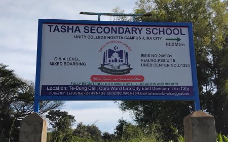 Lira City! Tasha Secondary School Opens  To Address  Poor Performance