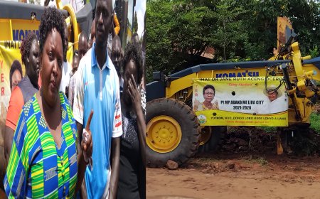 Lira City MP Dr. ACENG Allocates over 200M Ugx to Finance Road Works within the City