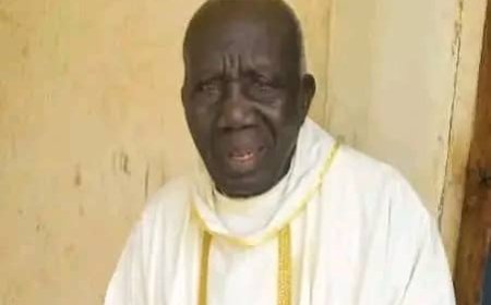 NEBBI -Gone To Be With  The Lord, Oldest Catholic Priest Father Emilio Onegwa(RIP)