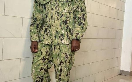 GREAT ACHIEVEMENT! FORMER NTV Reporter Maurice Ochol Joins US Navy Army Force