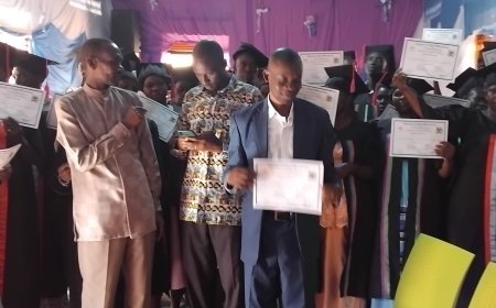 Over 30 members of the Great Salvation Ministry  Receives discipleship training In Lira City