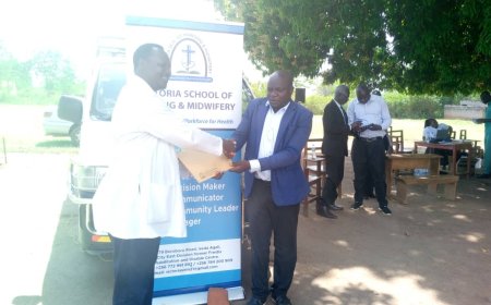 Hundreds  benefit  Free Health care services from Victoria school of Nursing and Midwifery in Kole