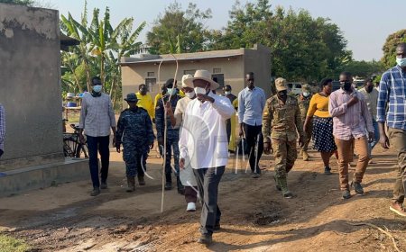 President Museveni Calls for Hard Work to Combat Poverty During Visit to Lango