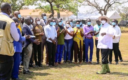 Lango Media  community Receives 100M Ugx From Museveni