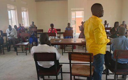 Assistant  RDC ALEBTONG Jimmy Okello Urges Farmers To Embrace Climate Smart Agriculture to overcome Poverty