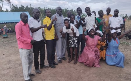 Senior  Presidential Advisor Engola Calls On  Community to Invest in Education As He Supports Women Group In Barr
