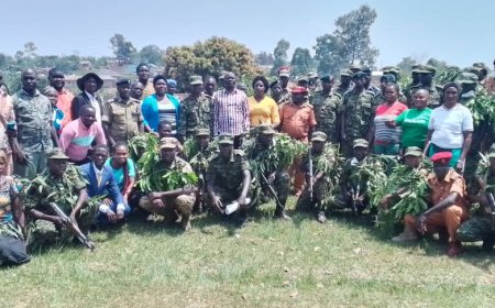 Peace Assured: UPDF Enters Mahagi Town, Bringing Hope to Ugandans and Congolese