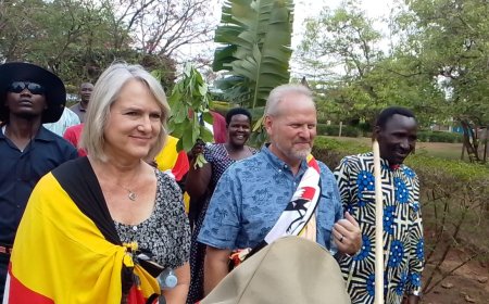 Celebration as CoTN Uganda Welcomes International President Rev. CHRIS Clark and Mama Debbie Clark in Lira City