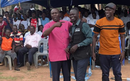 Moto Ronald Tobby Honored as Inspirational Youngest Coach at USSSA Games In Lira