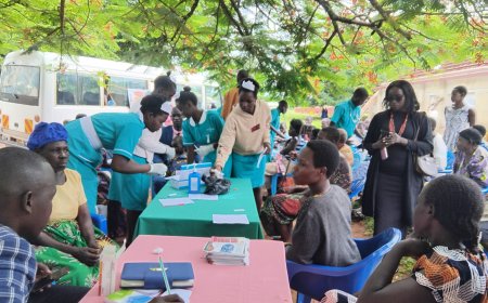 EASTER SUNDAY: DAF School of Nursing & Midwifery, Lango Champions Community Healthcare in a Powerful Act of Corporate Responsibility