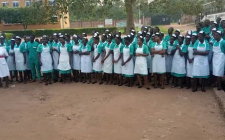 King James School Of Nursing and Midwifery,  Lira Welcomes New Admission Grade As they Opened July Intake Admission