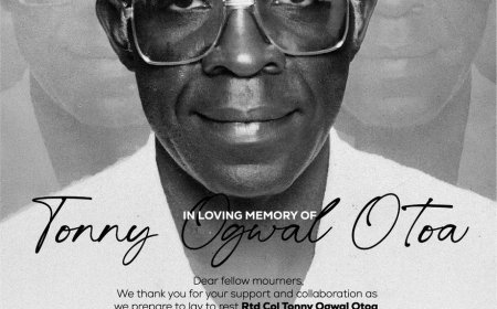 Rtd Col Tony Otoa (RIP): A Sincere Security Commander  in  UPC’S  Gov't and a Pillar in Uganda’s Leadership- Levi Okodi Macpio