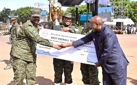 UPDF Holds Inaugural CDF Inter-Forces Drill Contest, Showcases Precision And Teamwork