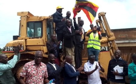 Government Launches rehabilitation of 2.4 billion oil seed road Project in Zombo