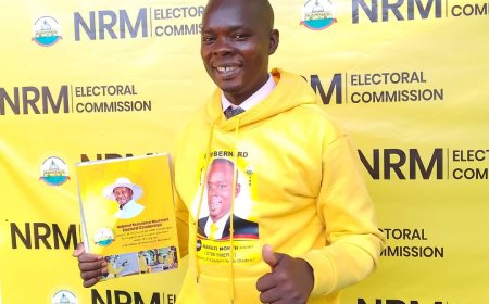 Maruzi North : Bernard Otim Odoc Picks NRM Party Nomination Form, Confident of Wining the Race