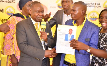 Alebtong Hope Restored As Kenneth Owa Omara Is Successfully Nominated For NRM LCV Chairperson Race.