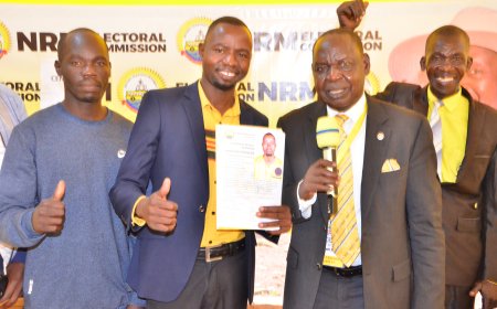 THE BEACON OF HOPE FOR A NEWNEWED KOLE: NRM Electoral Commission Duly Nominates Daniel Todo For LCV Race.