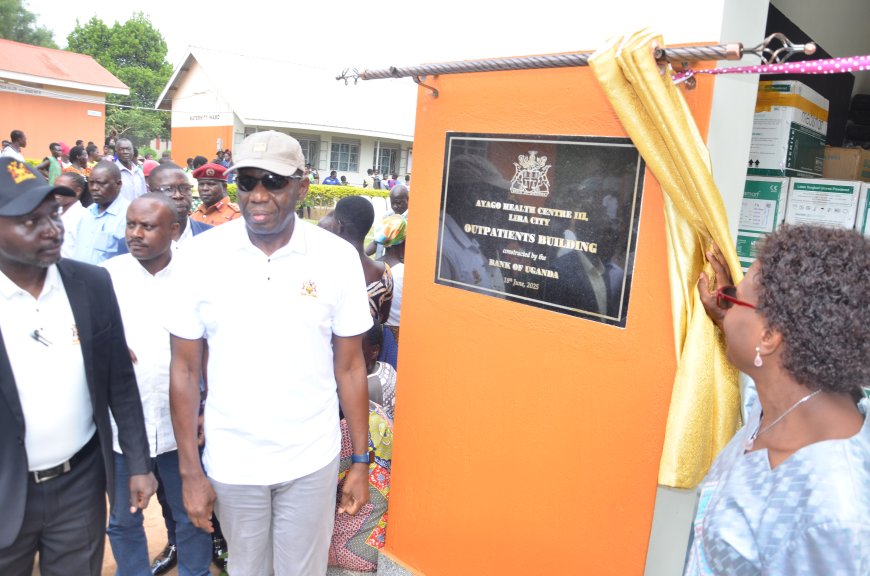 Bank of Uganda Renovates Ayago HCIII in a move to improve maternal and Child Healthcare in Lira City