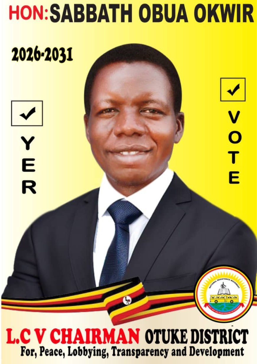 TOP NEWS! NRM ELECTIONS: Veteran Media Personality Sabbath Obua Okwir Secures Nominations to Run for Otuke District LC5 Chairperson in 2026