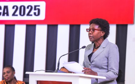 Health Minister Dr. Aceng Ocero Gives Keynote Address At a High-Level Conference To Eliminate HIV in Africa