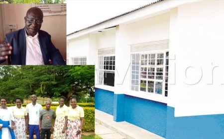 Lango College  Headteacher Sam Bob Okin Calls for Discipline Among Students as QFM Conducts School Church Service