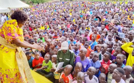 TOP STORY! CELEBRATIONS ACROSS KOLE NORTH AS JUDITH ALYEK GETS NOMINATED TO UPROOT INCUMBENT