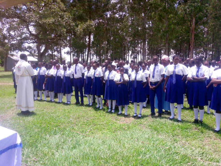 UCE UPDATE!  Aloi S.S Dedicates  Candidates  To God a head of UCE 2025