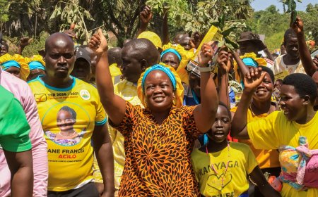 Prominent UPC Member Walter Alungu Defects to NRM, Endorses Jane Frances Acilo for Oyam Woman MP