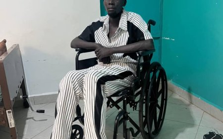 Lira based  Musician King Blood Moon  Admitted in One of the Hospitals in Entebbe, We wish Him Qucikest Recovery