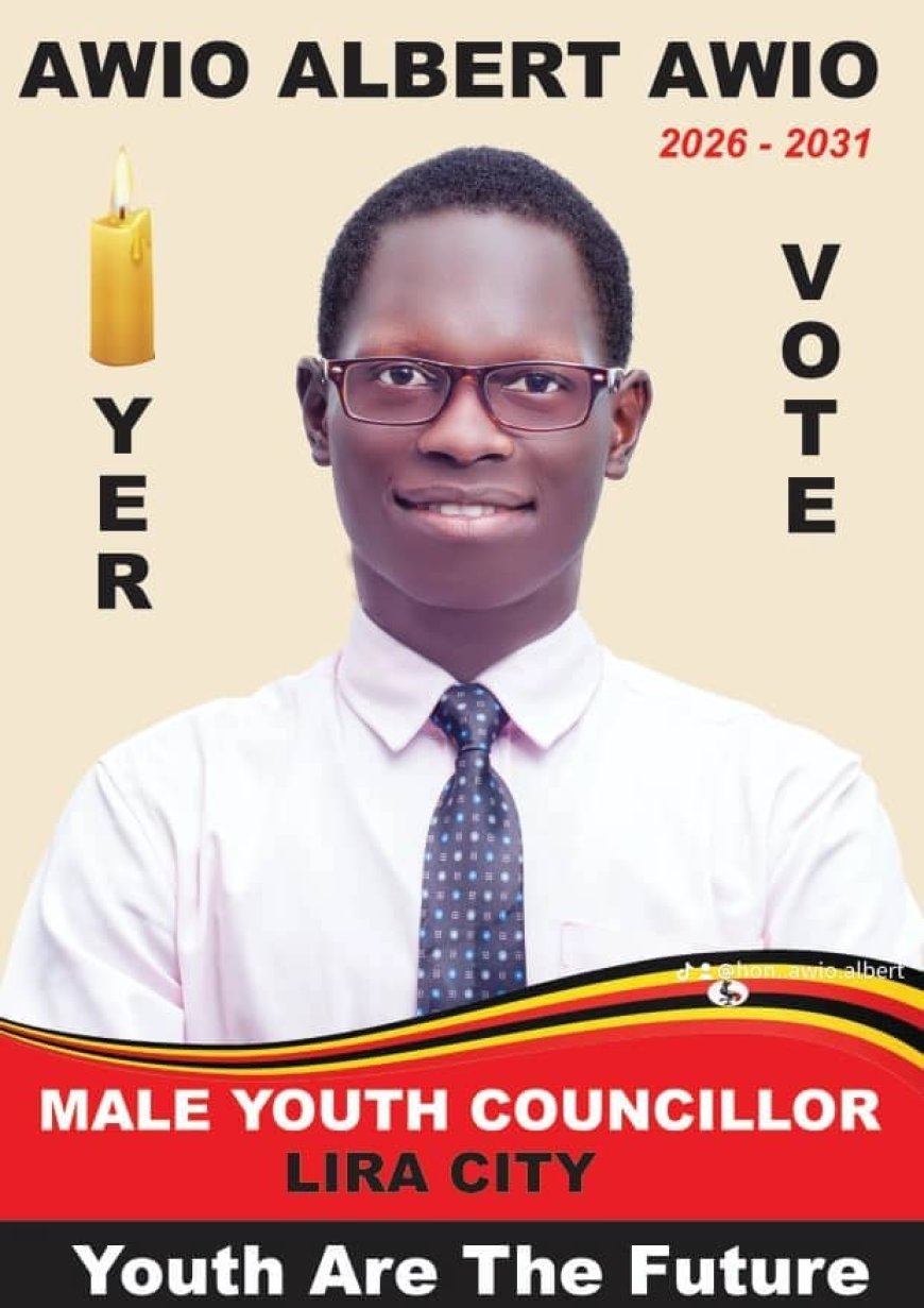 Turning Challenges into Opportunities - Lira  Youth Councilor Candidate Awio Albert Awio Unveils