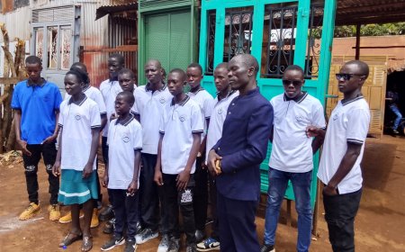 LANGO- Hope Alive Vocational Training Sch  Breaks the Cycle of Poverty, 20 Unemployed Youths Received Training In Welding & Metal  Fabrication