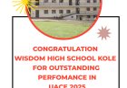 TOP STORY: The Greater North Celebrates as Wisdom High School Produces 8 Students with 20 Points in UACE Result, 2025
