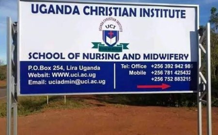 Trending News! UCI School Of Nursing and Midwifery-Lira Opens Doors for Admissions  of  Fresh Students, July Intake