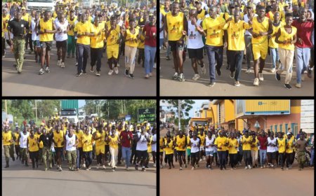 Lira City  West NRM Chair Tonny Olipa ( Olipa) Participates In PLU MK Birthday Marathon, Praises CDF  Muhoozi