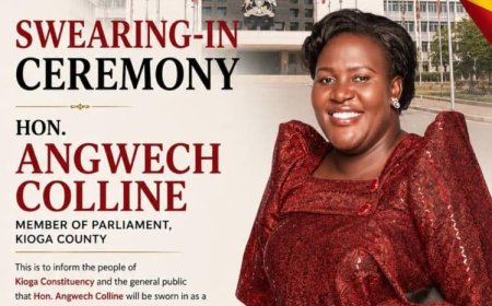 Fire Brand Collins Angwech Sets for Swearing-In as Kyoga County Member of Parliament On May, 13