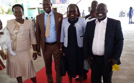 SWEARING IN:  Patrick Ongom TaKes Over As The New MP For Erute North