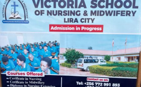 Assured  Win; Victoria Sch Of Nursing and Midwifery- Lira Excels  In UHPAB Exams