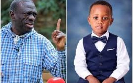 Jailed  Dr. Kizza Besigye Loses Only Grandson