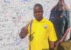 OYAM  TREASURE ODONGO LEO BROWN, AKA BROWN LEE, ENDORSES GEN MUHOOZI KAINERUGABA FOR 2031 PRESIDENCY DURING PLU MEGA LAUNCH IN LANGO