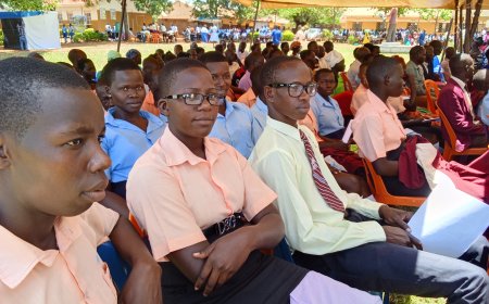 Happening : Bishop Nina Ceasor Blessing Akalo Secondary School Candidates Ahead of 2026 National Examinations